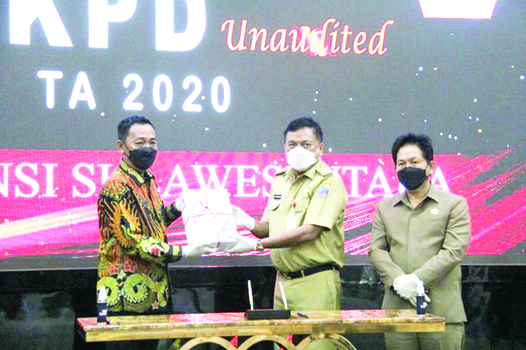 Serahkan LKPD 2020, Olly Minta Masukan BPK